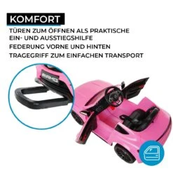 Elektroauto AMG C63 In Pink 14 Elektroauto AMG C63 In Pink -Trendiger Spielzeugladen actionbikes motors elektroauto amg c63 in pink 4