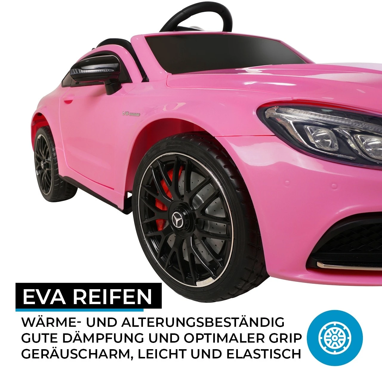 Elektroauto AMG C63 In Pink 6 Elektroauto AMG C63 In Pink – Bild 6