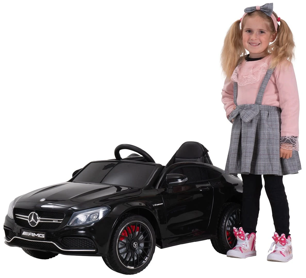 Elektroauto AMG C63 In Schwarz 2 Elektroauto AMG C63 In Schwarz – Bild 2