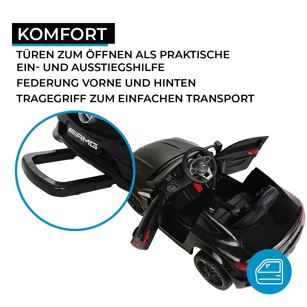 Elektroauto AMG C63 In Schwarz 5 Elektroauto AMG C63 In Schwarz – Bild 5