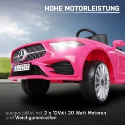 Elektroauto Mercedes-Benz CLS 350 In Pink 13 Elektroauto Mercedes-Benz CLS 350 In Pink -Trendiger Spielzeugladen actionbikes motors elektroauto mercedes benz cls 350 in pink 3