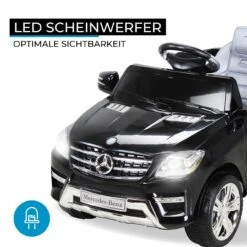 Elektroauto Mercedes ML 350 In Schwarz 15 Elektroauto Mercedes ML 350 In Schwarz -Trendiger Spielzeugladen actionbikes motors elektroauto mercedes ml 350 in schwarz 5