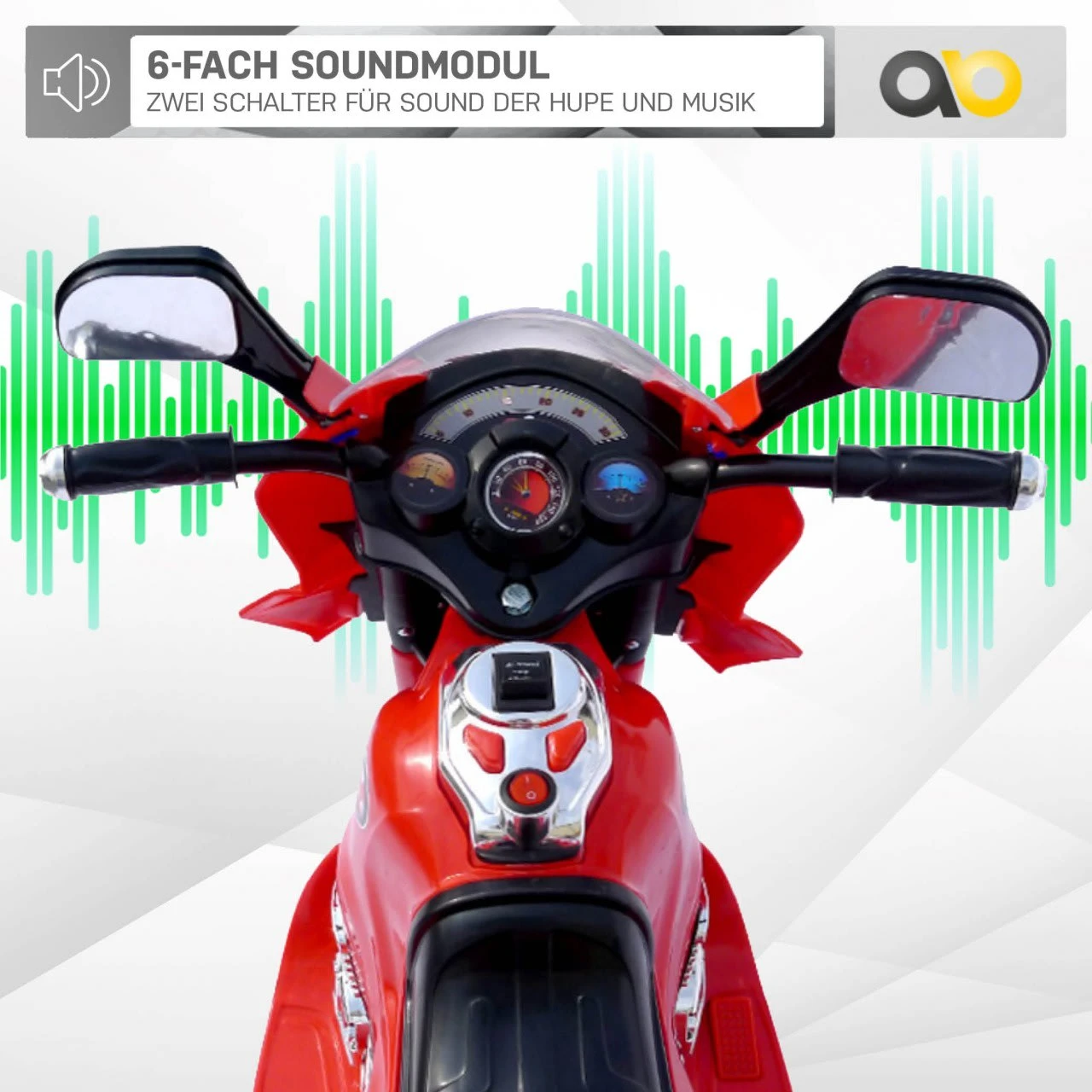 Elektromotorrad C051 In Rot 3 Elektromotorrad C051 In Rot – Bild 3