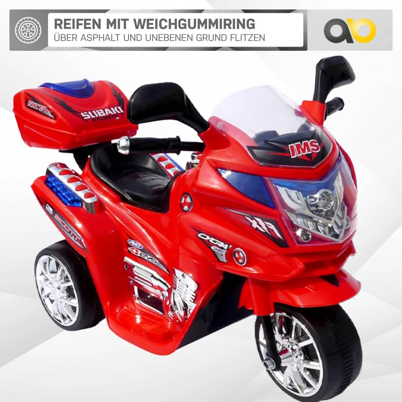 Elektromotorrad C051 In Rot 5 Elektromotorrad C051 In Rot – Bild 5