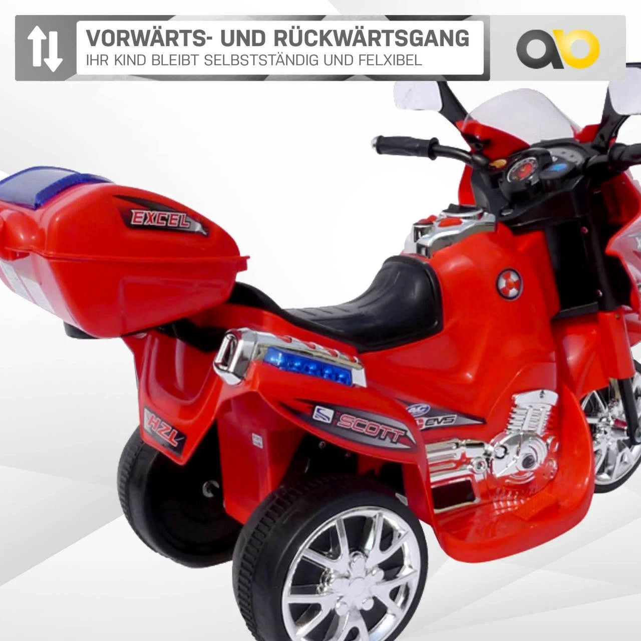 Elektromotorrad C051 In Rot 8 Elektromotorrad C051 In Rot – Bild 8