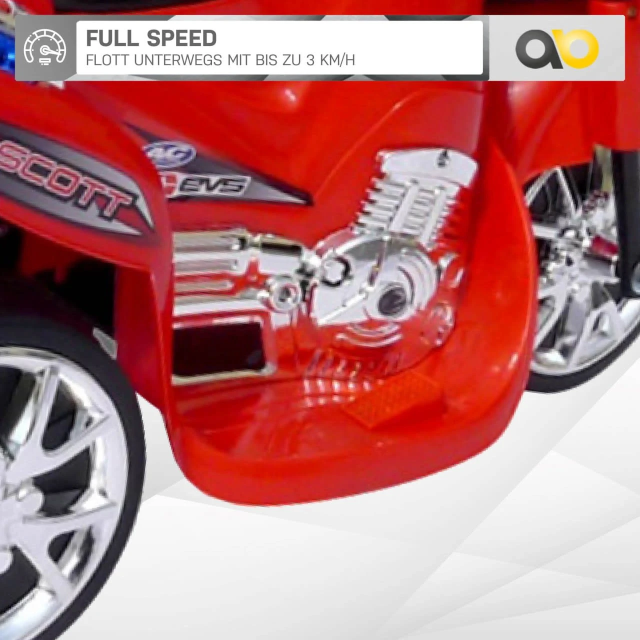 Elektromotorrad C051 In Rot 9 Elektromotorrad C051 In Rot – Bild 9