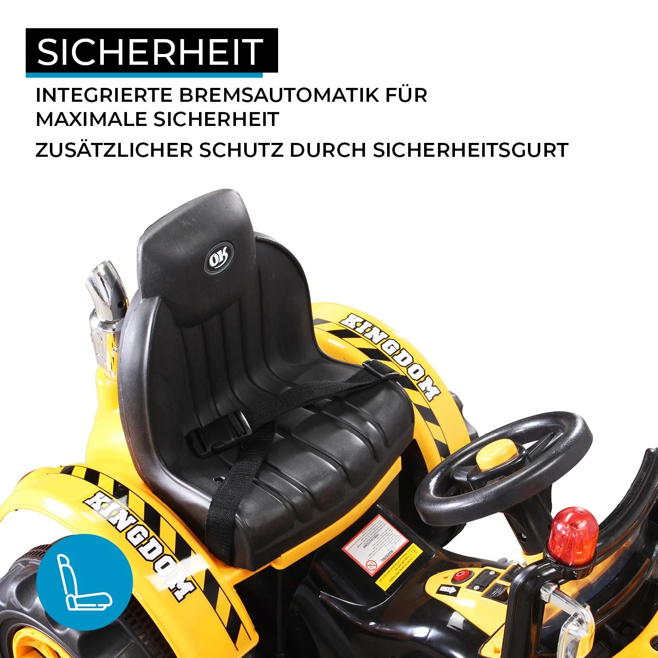 Elektroradlader In Gelb 2 Elektroradlader In Gelb – Bild 2