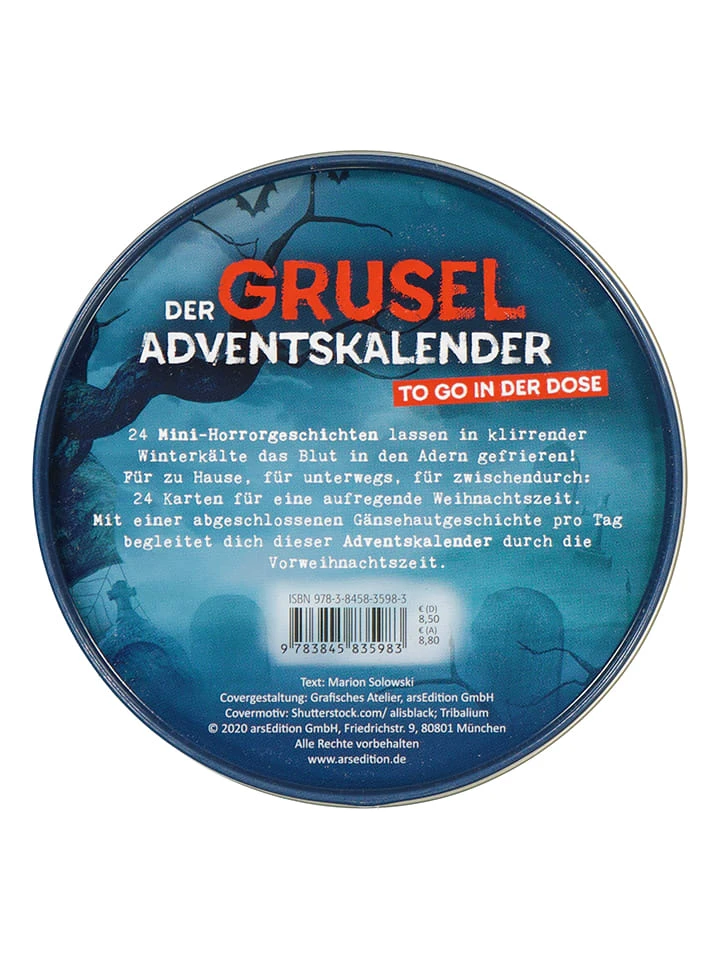 Adventskalender "24 Mini-Gruselgeschichten Für Den Advent" 2 Adventskalender "24 Mini-Gruselgeschichten Für Den Advent" – Bild 2