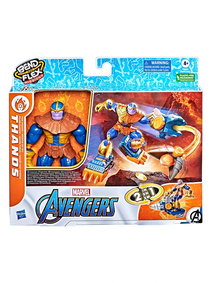 Avengers Spielfigur "Thanos Feuer-Mission" - Ab 4 Jahren 2 Avengers Spielfigur "Thanos Feuer-Mission" - Ab 4 Jahren – Bild 2