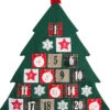 Adventskalender / Baum 72 X 89 Cm, Säckchen 8,5 X 8 Cm