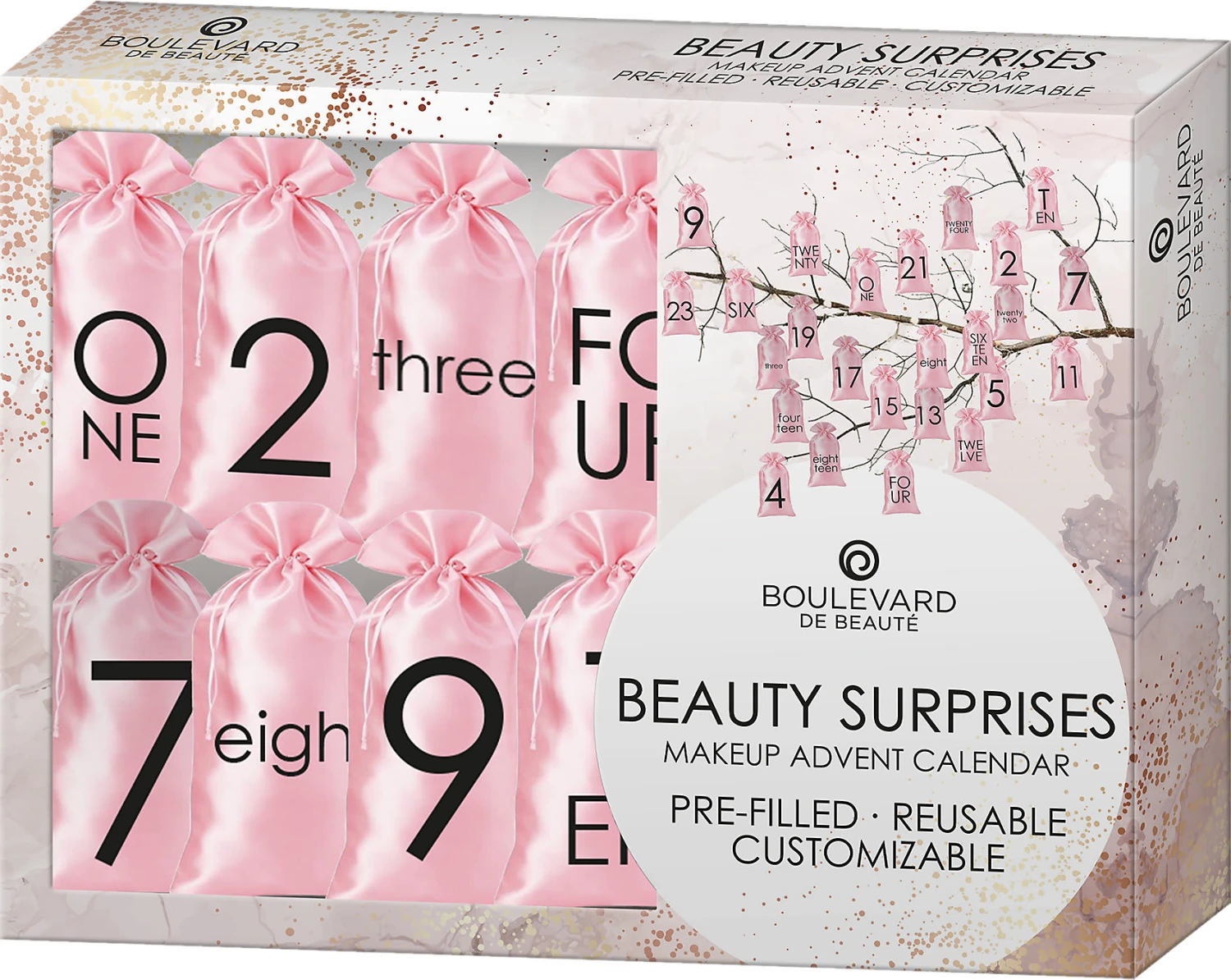 Beauty Surprises - Makeup Adventskalender 1 Beauty Surprises - Makeup Adventskalender