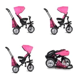 Dreirad Tricycle Scar In Rosa -Trendiger Spielzeugladen byox dreirad tricycle scar in rosa 4