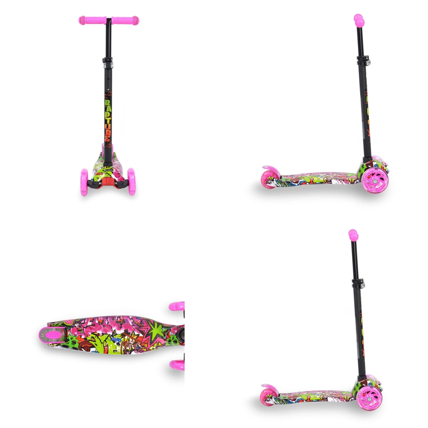 Kinderroller Rapture Aluminium In Rosa 2 Kinderroller Rapture Aluminium In Rosa – Bild 2