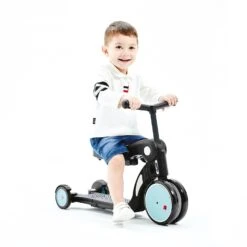 Kinderroller Laufrad Dreirad All Ride 4 In 1 In Blau -Trendiger Spielzeugladen chipolino kinderroller laufrad dreirad all ride 4 in 1 in blau 4