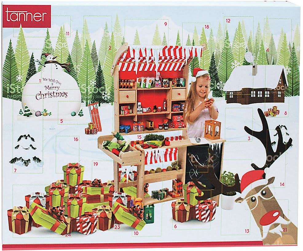 Adventskalender Spiellebensmittel 1 Adventskalender Spiellebensmittel