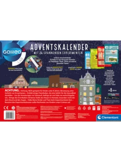 Clementoni Adventskalender "Galileo" - Ab 8 Jahren -Trendiger Spielzeugladen clementoni adventskalender galileo ab 8 jahren 2