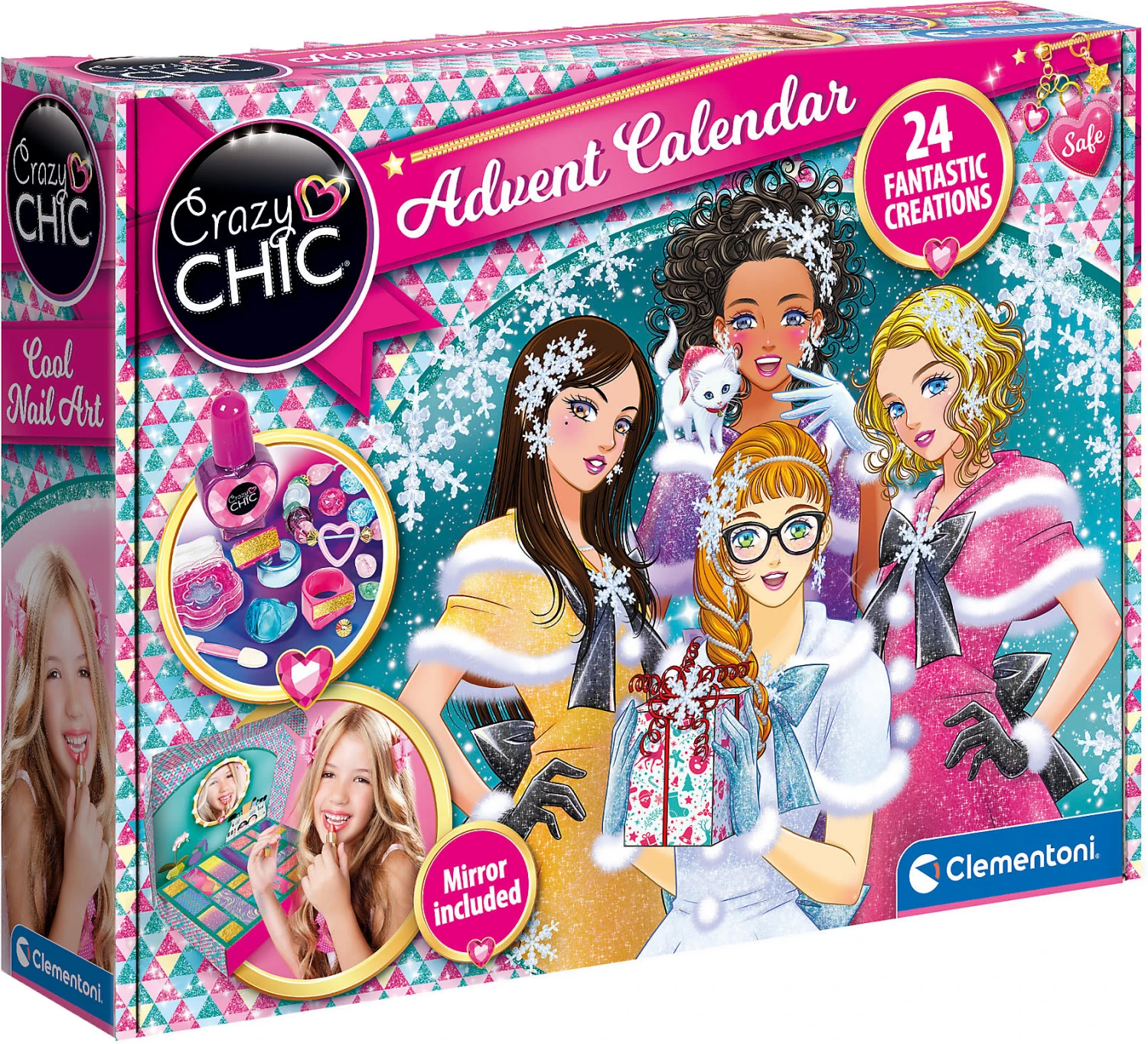 Clementoni Crazy Chic Beauty Und Schmuck Adventskalender 1 Clementoni Crazy Chic Beauty Und Schmuck Adventskalender