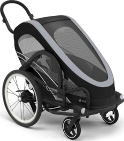CYBEX Fahrradanhänger Zeno Bike One Box BLK S/All Black-black PU1