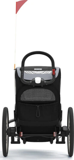 CYBEX Fahrradanhänger Zeno Bike One Box BLK S/All Black-black PU1 -Trendiger Spielzeugladen cybex fahrradanhanger zeno bike one box blk s all black black pu1 8