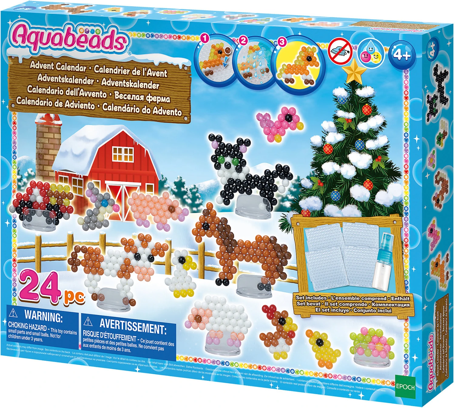 Epoch Aquabeads Adventskalender 2019 Bauernhof 1 Epoch Aquabeads Adventskalender 2019 Bauernhof