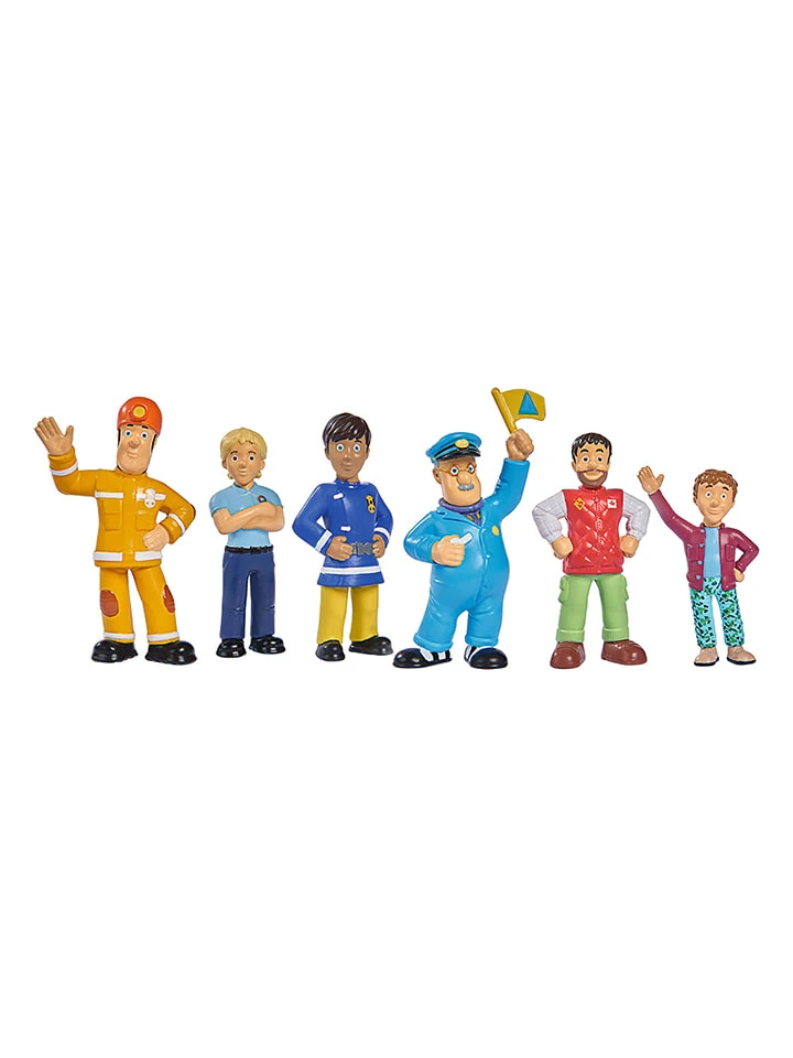 6tlg. Spielfiguren-Set "Feuerwehrmann Sam" (Überraschungsprodukt) - Ab 3 Jahren 2 6tlg. Spielfiguren-Set "Feuerwehrmann Sam" (Überraschungsprodukt) - Ab 3 Jahren – Bild 2