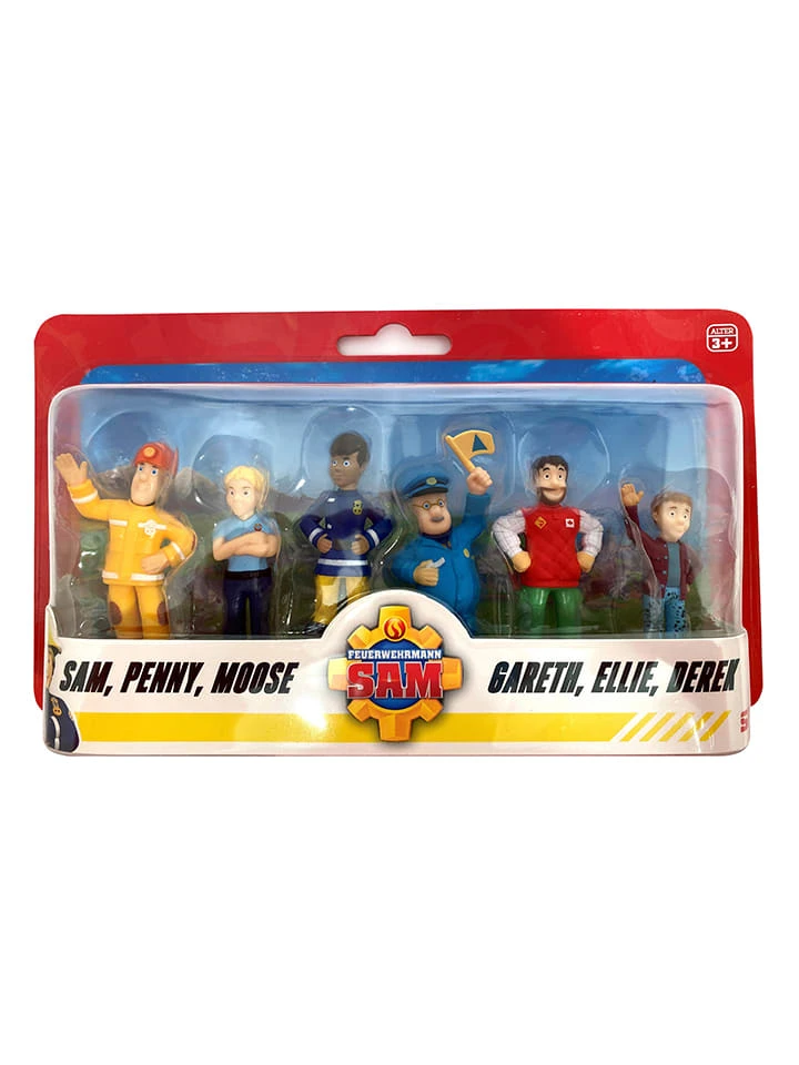 6tlg. Spielfiguren-Set "Feuerwehrmann Sam" (Überraschungsprodukt) - Ab 3 Jahren 3 6tlg. Spielfiguren-Set "Feuerwehrmann Sam" (Überraschungsprodukt) - Ab 3 Jahren – Bild 3