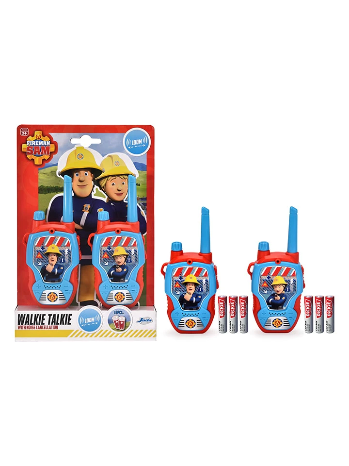 Walkie-Talkie "Feuerwehrmann Sam" - Ab 3 Jahren 1 Walkie-Talkie "Feuerwehrmann Sam" - Ab 3 Jahren