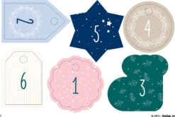 FOLIA Adventskalender-Set BASIC, Stoffbeutel, 49-teilig, Beutelgröße 10x13cm,... -Trendiger Spielzeugladen folia adventskalender set basic stoffbeutel 49 teilig beutelgrosse 10x13cm 5