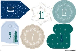 FOLIA Adventskalender-Set BASIC, Stoffbeutel, 49-teilig, Beutelgröße 10x13cm,... -Trendiger Spielzeugladen folia adventskalender set basic stoffbeutel 49 teilig beutelgrosse 10x13cm 6