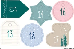 FOLIA Adventskalender-Set BASIC, Stoffbeutel, 49-teilig, Beutelgröße 10x13cm,... -Trendiger Spielzeugladen folia adventskalender set basic stoffbeutel 49 teilig beutelgrosse 10x13cm 7
