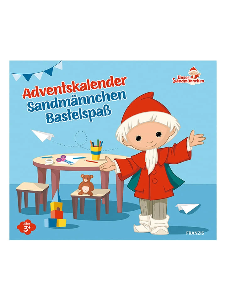 Adventskalender "Bastelspaß Mit Dem Sandmännchen" - Ab 3 Jahren 1 Adventskalender "Bastelspaß Mit Dem Sandmännchen" - Ab 3 Jahren