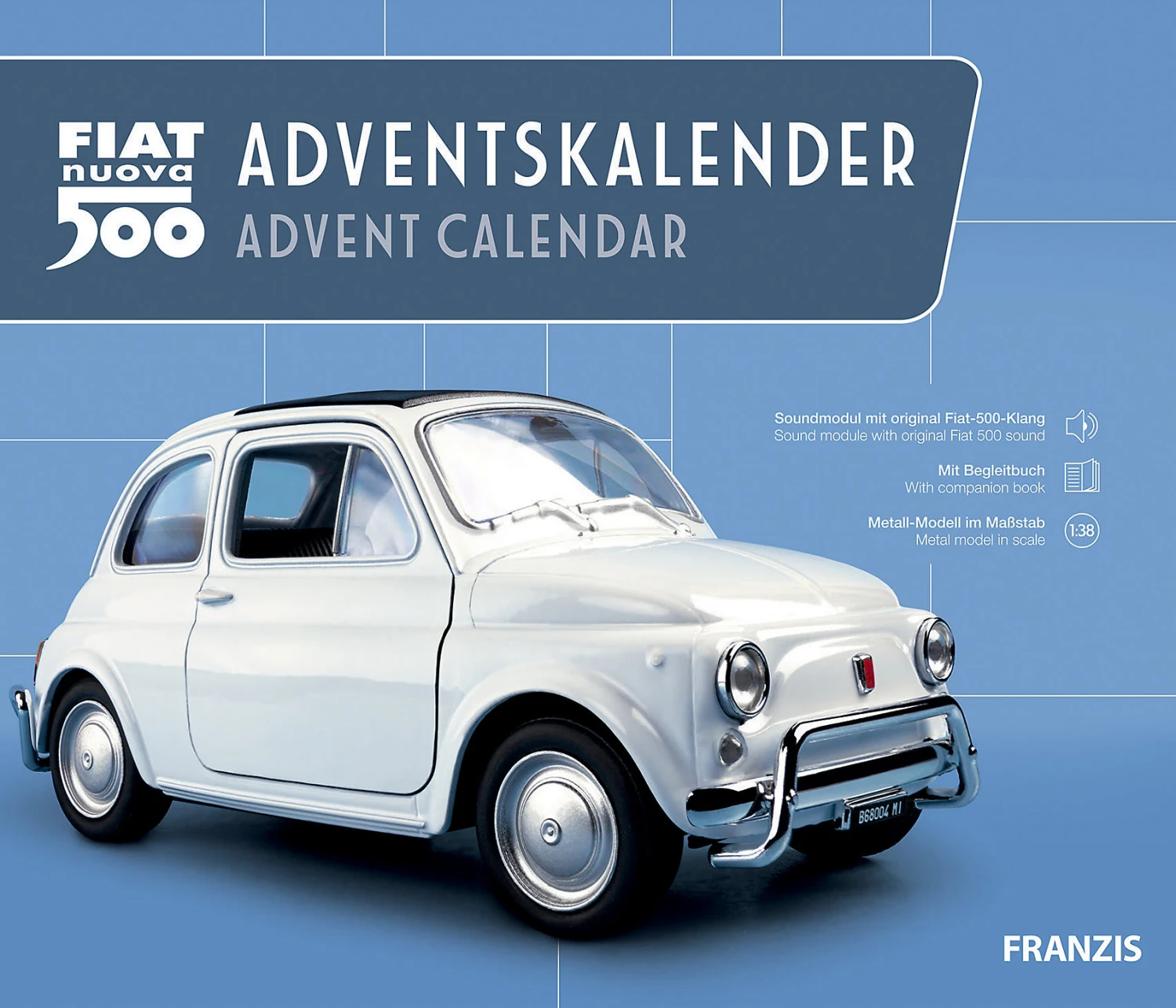 Adventskalender Fiat 500 1 Adventskalender Fiat 500