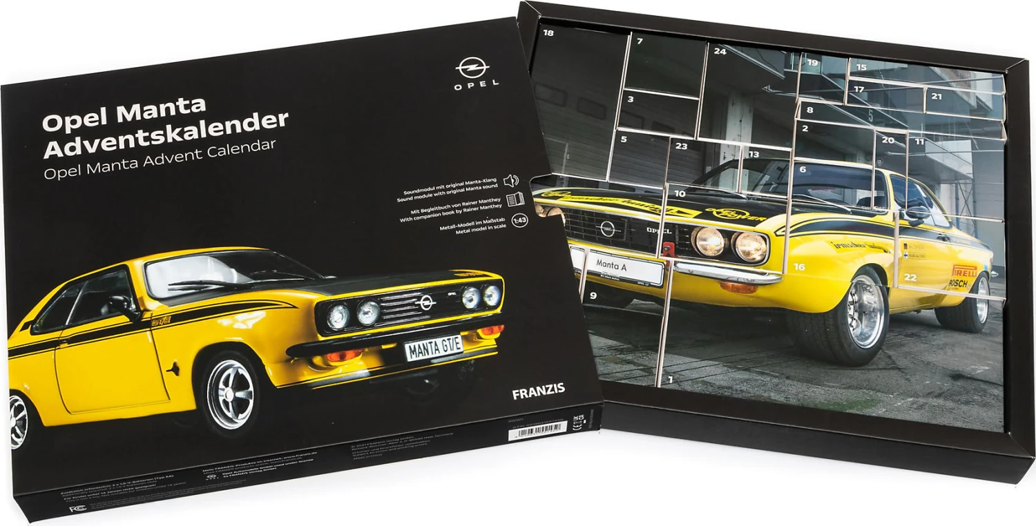 Adventskalender Opel Manta 2 Adventskalender Opel Manta – Bild 2