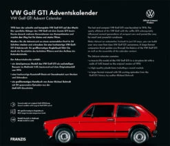Adventskalender VW Golf GTI 8 Adventskalender VW Golf GTI -Trendiger Spielzeugladen franzis adventskalender vw golf gti 3