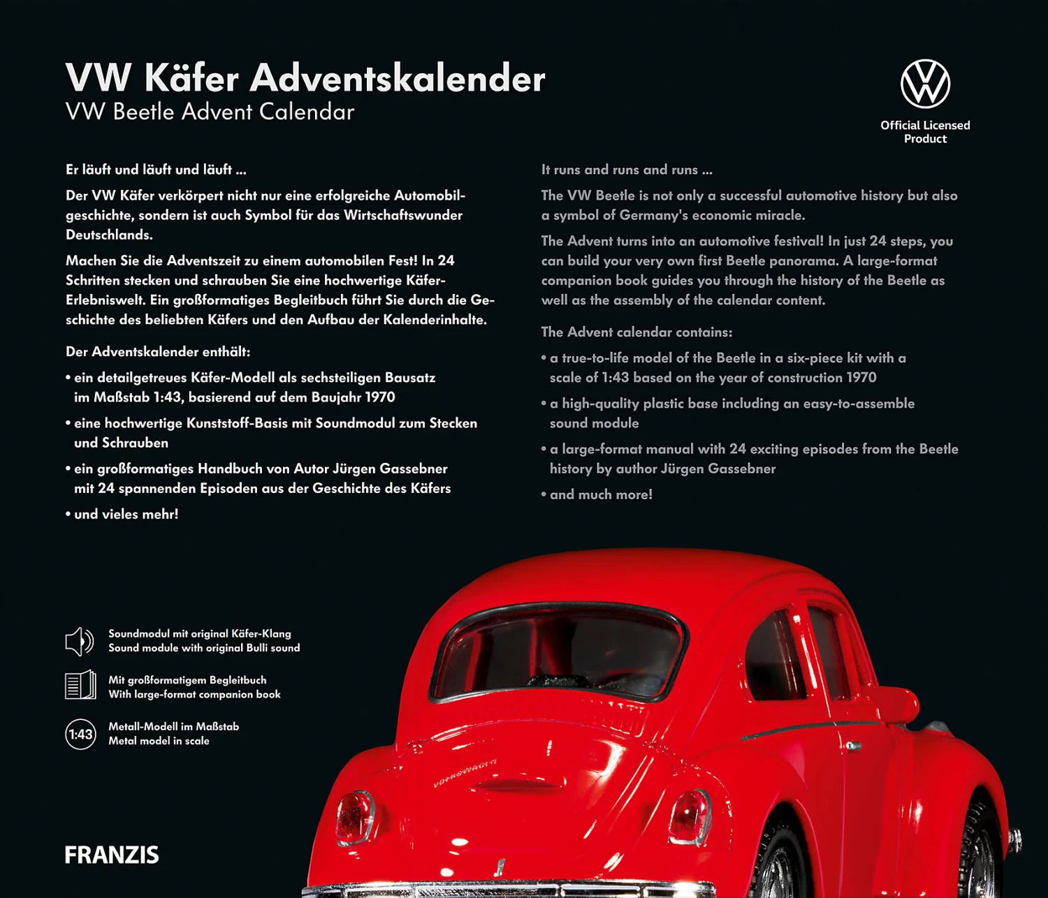 Adventskalender VW Käfer 4 Adventskalender VW Käfer – Bild 4