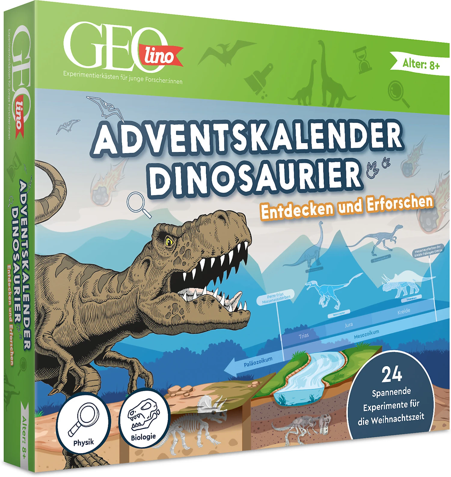 GEOlino Adventskalender Dinosaurier 1 GEOlino Adventskalender Dinosaurier