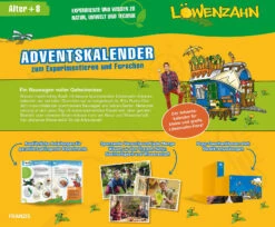 Löwenzahn Experimentier Adventskalender 5 Löwenzahn Experimentier Adventskalender -Trendiger Spielzeugladen franzis lowenzahn experimentier adventskalender 2