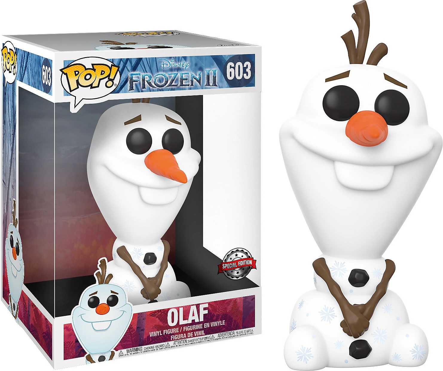 FUNKO POP Disney: Frozen 2 - Olaf, 25 Cm 1 FUNKO POP Disney: Frozen 2 - Olaf, 25 Cm