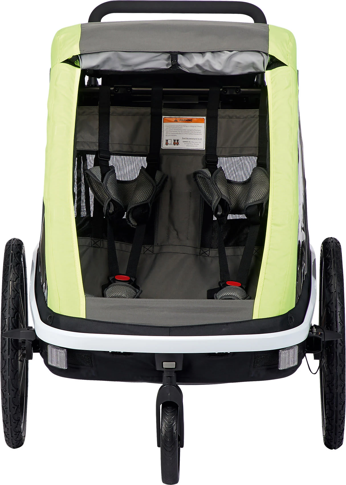 Hamax Fahrradanhänger AVENIDA Zweisitzer (incl. Bicycle Arm & Stroller Wheel) 4 Hamax Fahrradanhänger AVENIDA Zweisitzer (incl. Bicycle Arm & Stroller Wheel) – Bild 4