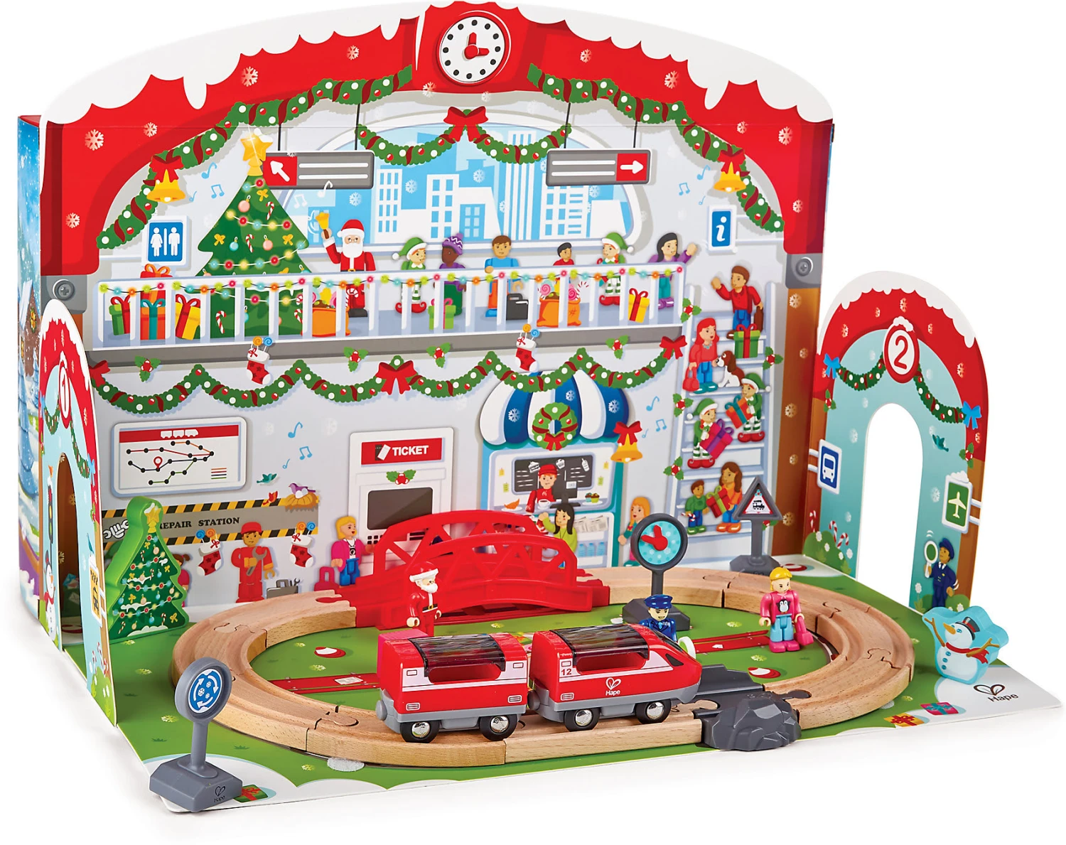 Adventskalender Hauptbahnhof 1 Adventskalender Hauptbahnhof