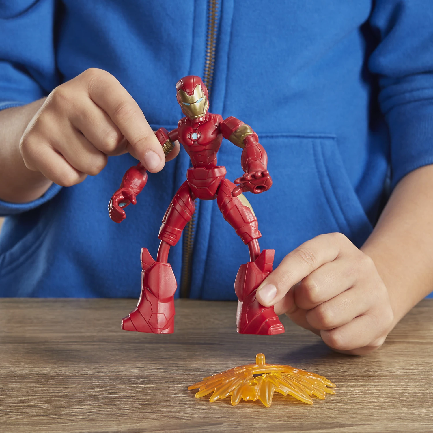Hasbro Marvel Avengers Bend And Flex Iron Man 2 Hasbro Marvel Avengers Bend And Flex Iron Man – Bild 2