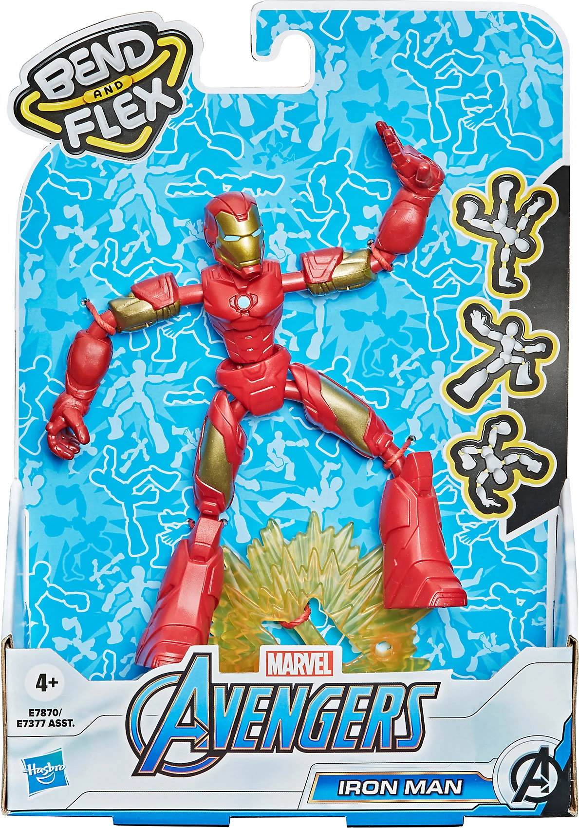Hasbro Marvel Avengers Bend And Flex Iron Man 8 Hasbro Marvel Avengers Bend And Flex Iron Man – Bild 8