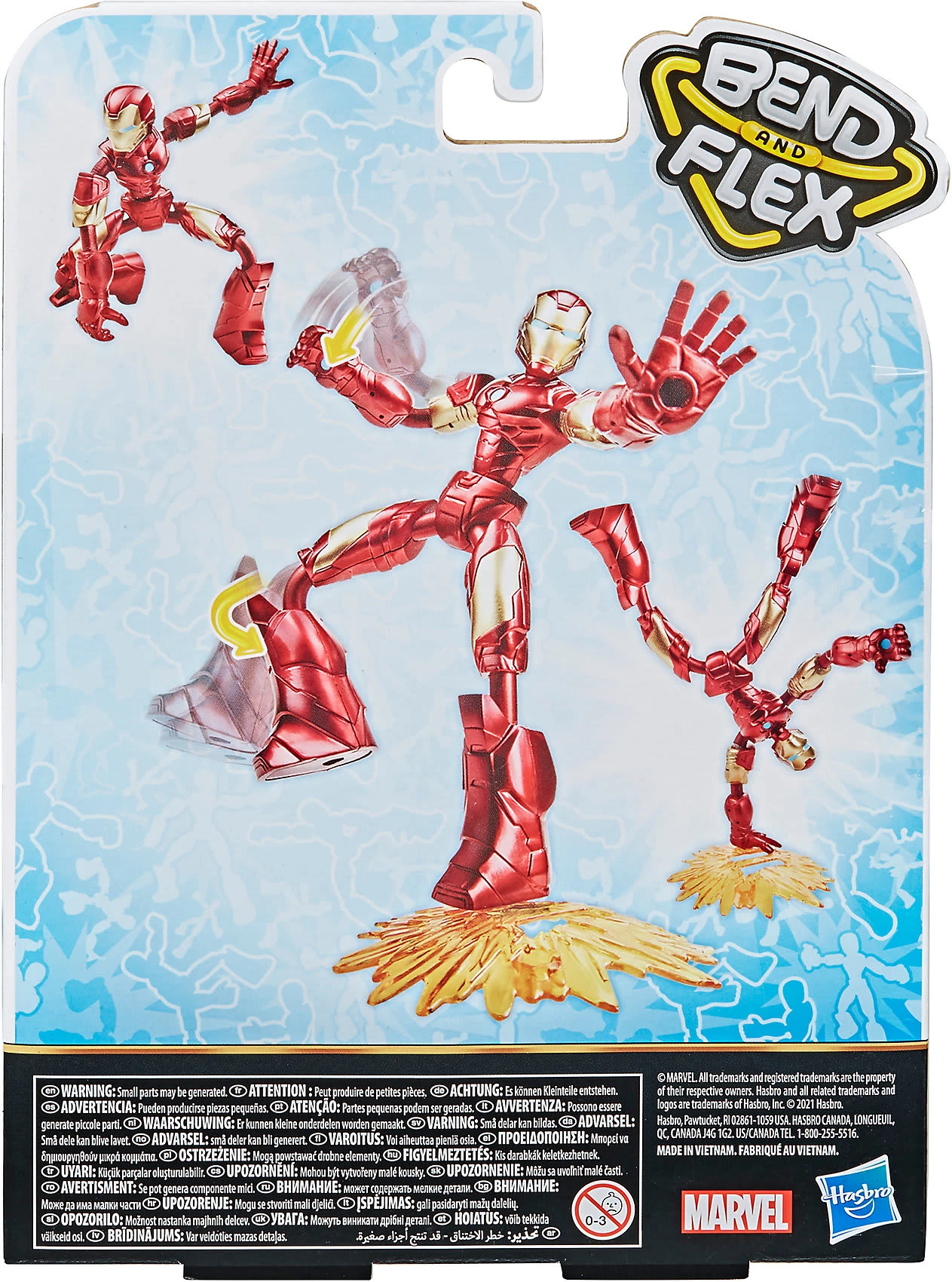 Hasbro Marvel Avengers Bend And Flex Iron Man 9 Hasbro Marvel Avengers Bend And Flex Iron Man – Bild 9