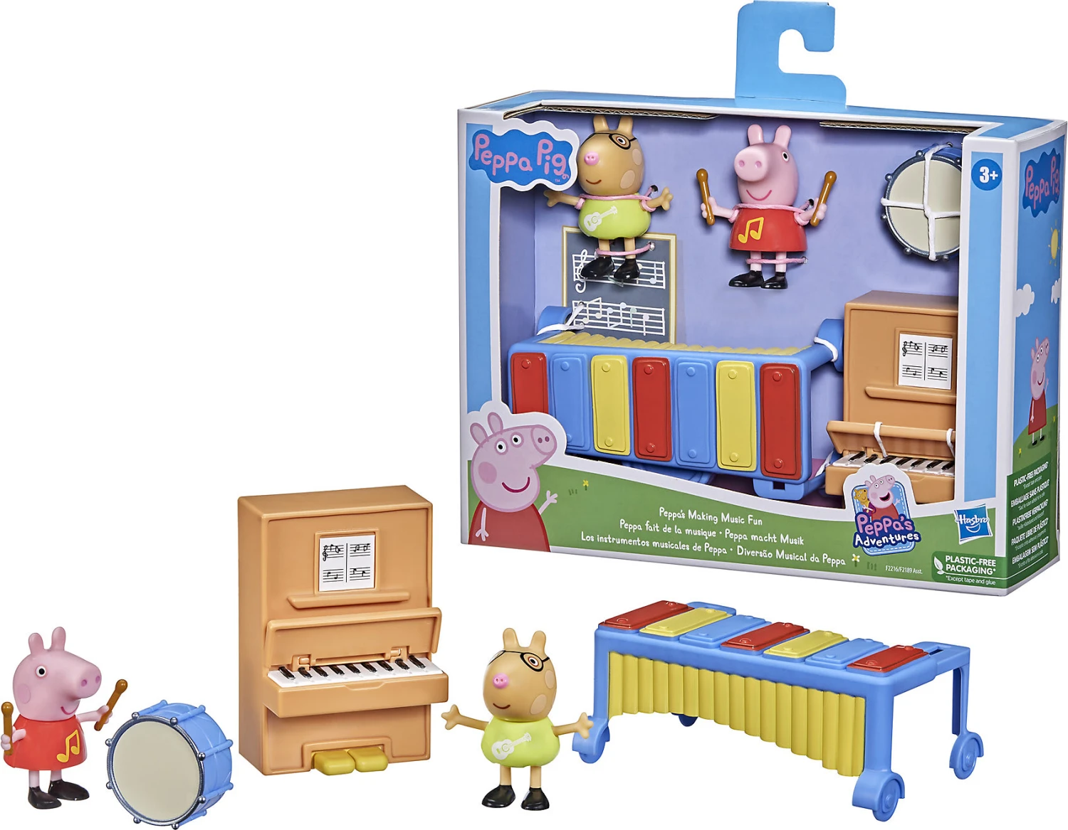 Hasbro Peppa Pig Peppa`s Adventures Peppa Macht Musik, Vorschulspielzeug Mit... 1 Hasbro Peppa Pig Peppa`s Adventures Peppa Macht Musik, Vorschulspielzeug Mit...