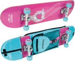 HUDORA Skateboard Skate Wonders Mit Rucksack