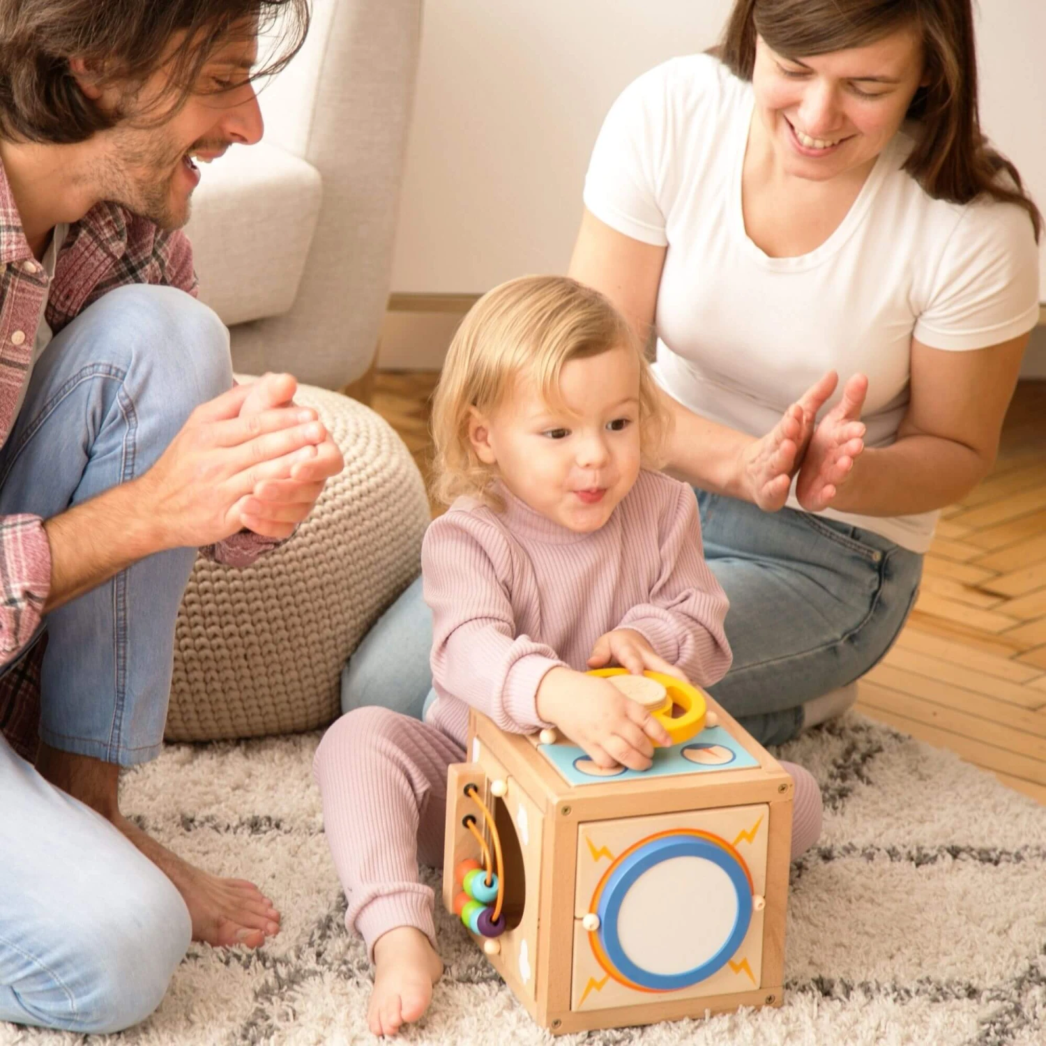 Motorikwürfel Aus Holz In Bunt 6 Motorikwürfel Aus Holz In Bunt – Bild 6