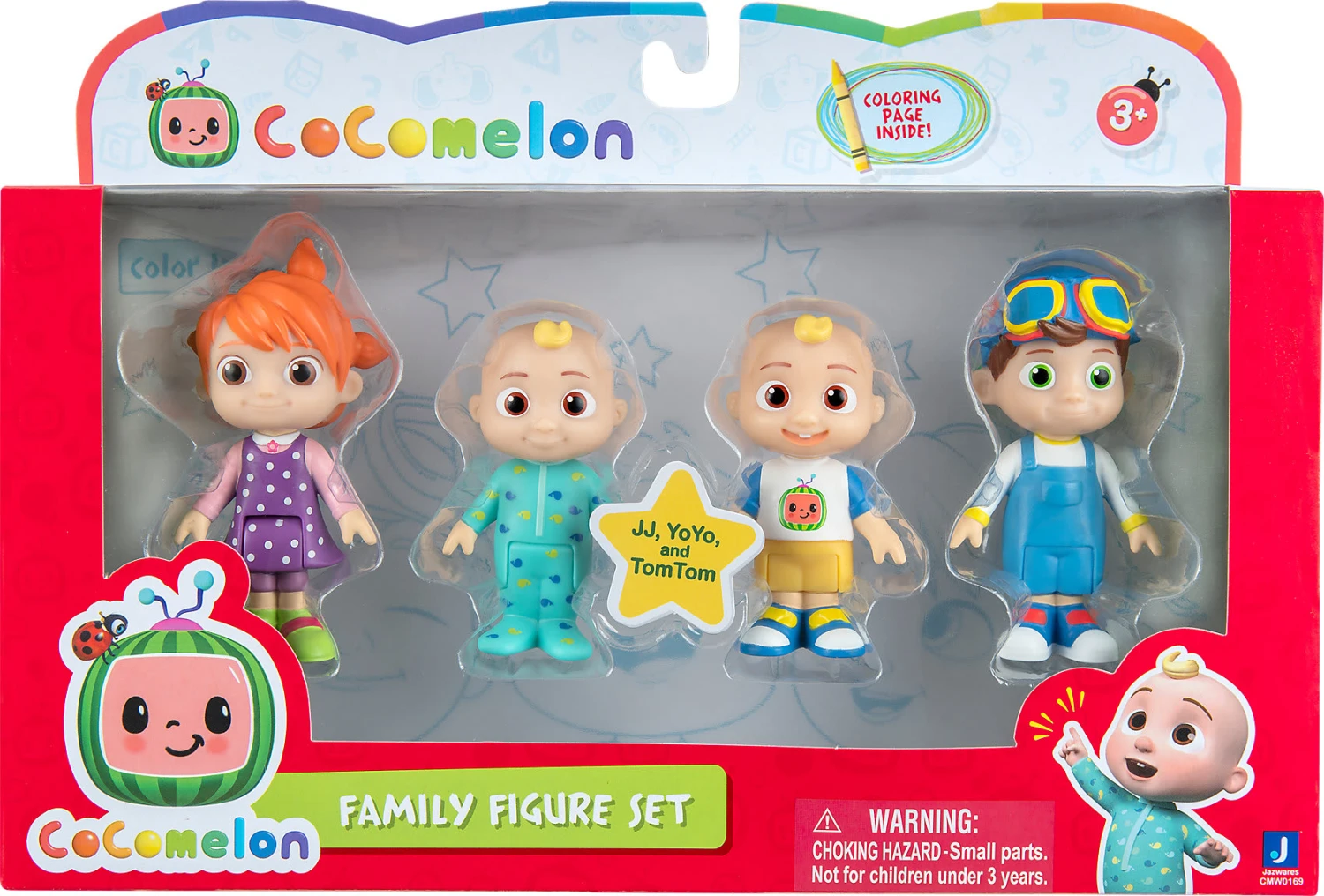 JAZWARES CoComelon - Familie 4er Figuren-Set 2 JAZWARES CoComelon - Familie 4er Figuren-Set – Bild 2