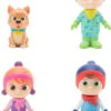 JAZWARES CoComelon - Familie 4er Figuren-Set - Winter