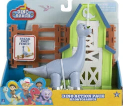 JAZWARES Dino Ranch Dino Action Pack Brontosaurus 6 JAZWARES Dino Ranch Dino Action Pack Brontosaurus -Trendiger Spielzeugladen jazwares dino ranch dino action pack brontosaurus 2