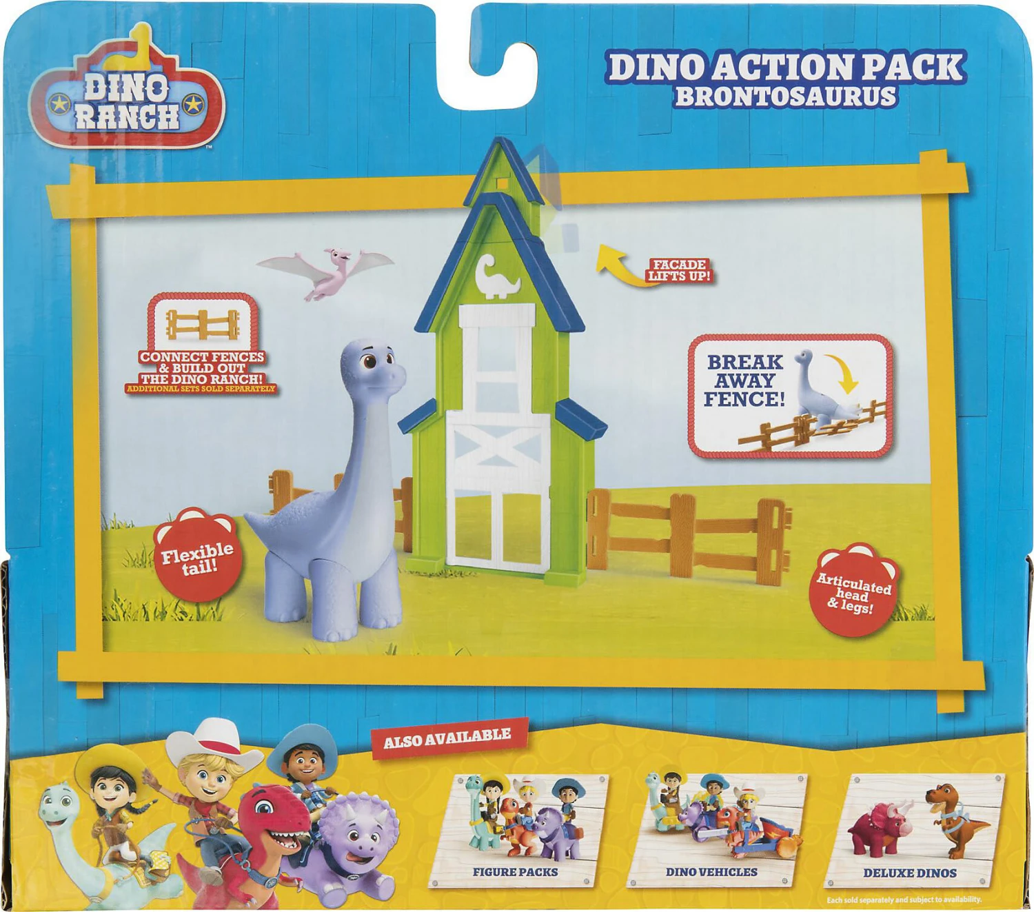 JAZWARES Dino Ranch Dino Action Pack Brontosaurus 4 JAZWARES Dino Ranch Dino Action Pack Brontosaurus – Bild 4